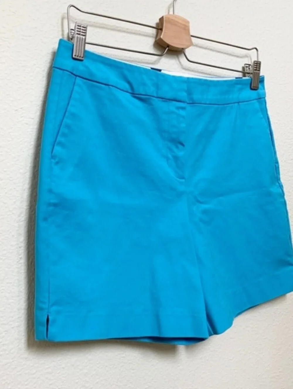 Boden Womens Blue Cotton Richmond Sail Blue Bermuda Chino Preppy Shorts. Sz 6 - Picture 4 of 8